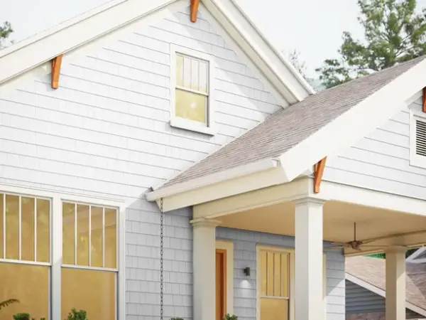 Charming home featuring HardieShingle® Siding, offering the natural cedar look with modern durability and low upkeep.